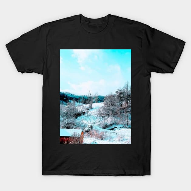 Front Porch View T-Shirt by ZOMBIES INCORPORATED 2022